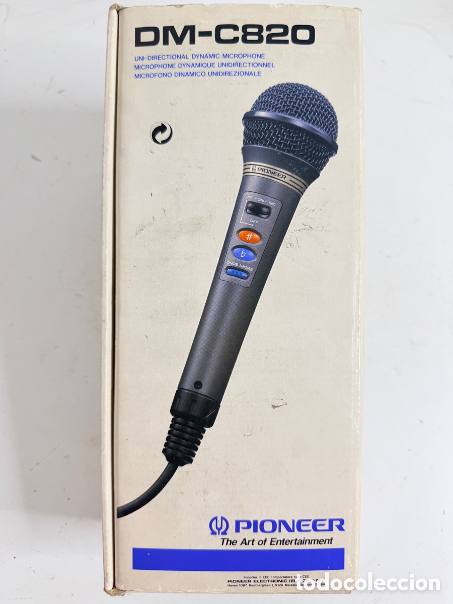 Segunda mano: Pioneer DM-C820 Dynamic Microphone Uni-Directional