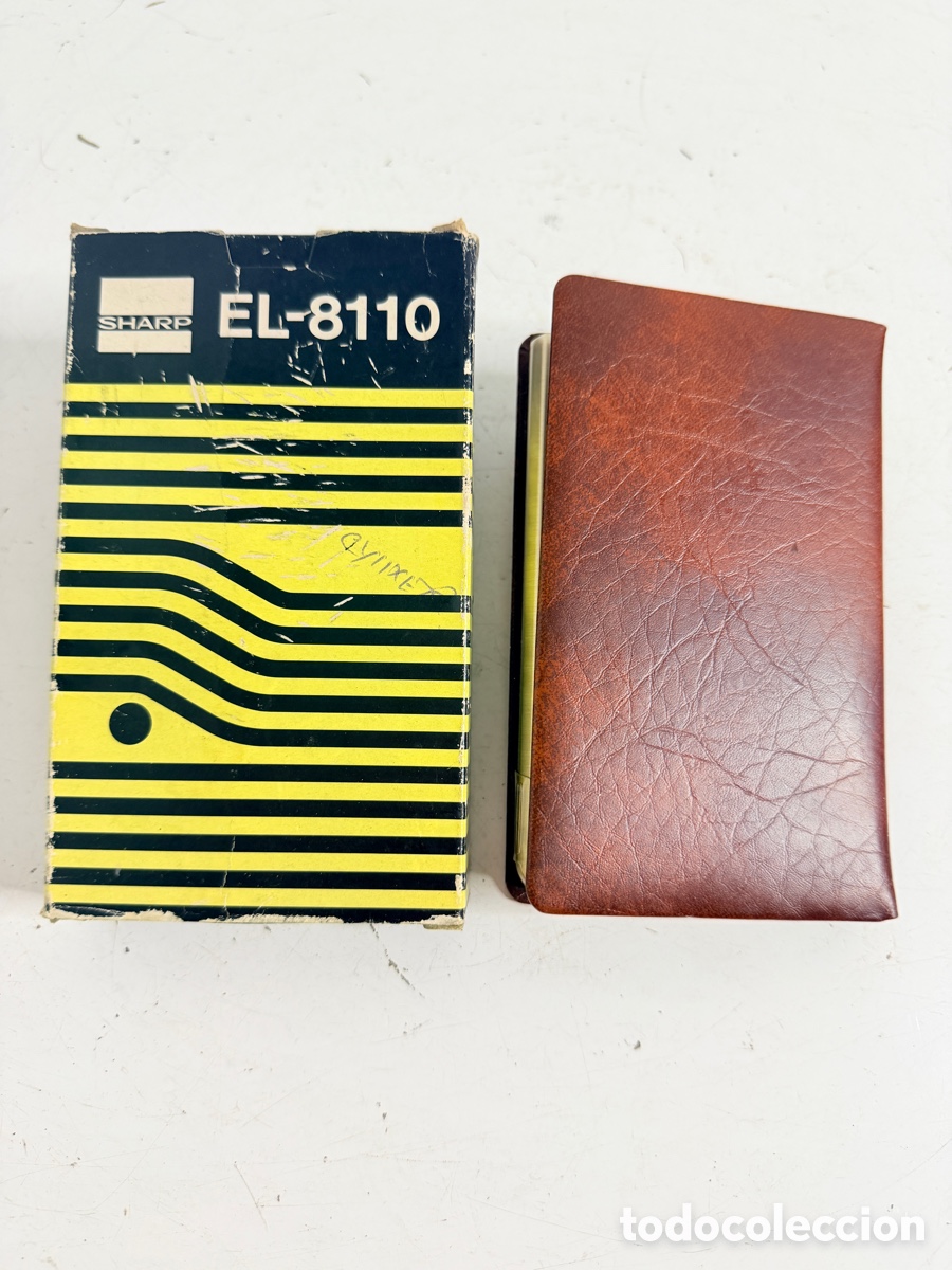 Segunda mano: Sharp Elsi Mate EL-8110 Gold Electronic Calculator Japan UNTESTED - Foto 7