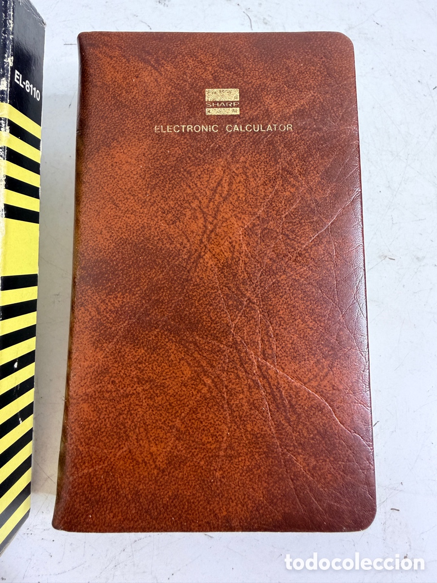 Segunda mano: Sharp Elsi Mate EL-8110 Gold Electronic Calculator Japan UNTESTED - Foto 8