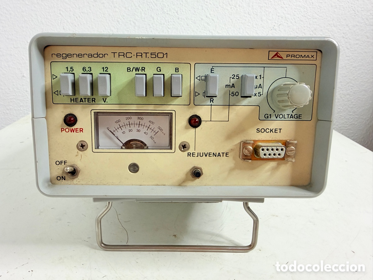 Segunda mano: Promax TRC RT-501 Regenerador Tubos Catodicos Sin Comprobar.