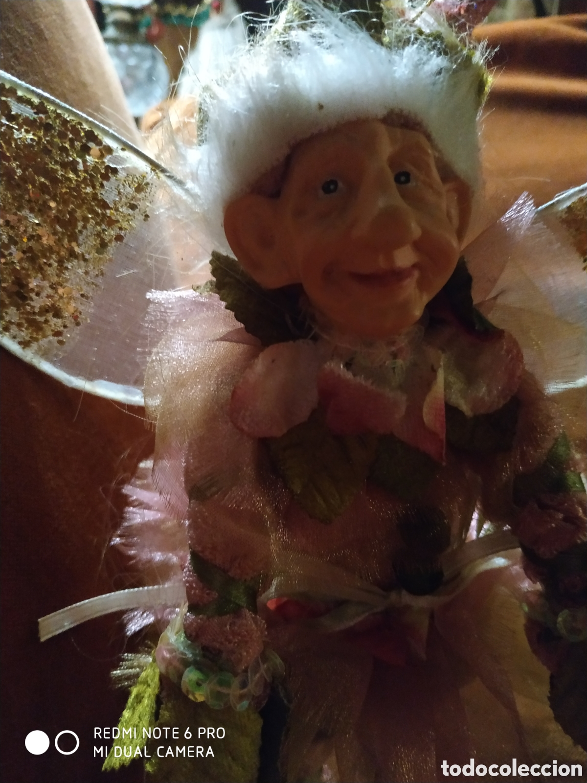 Segunda mano: Duende Rosa de navidad - Foto 2