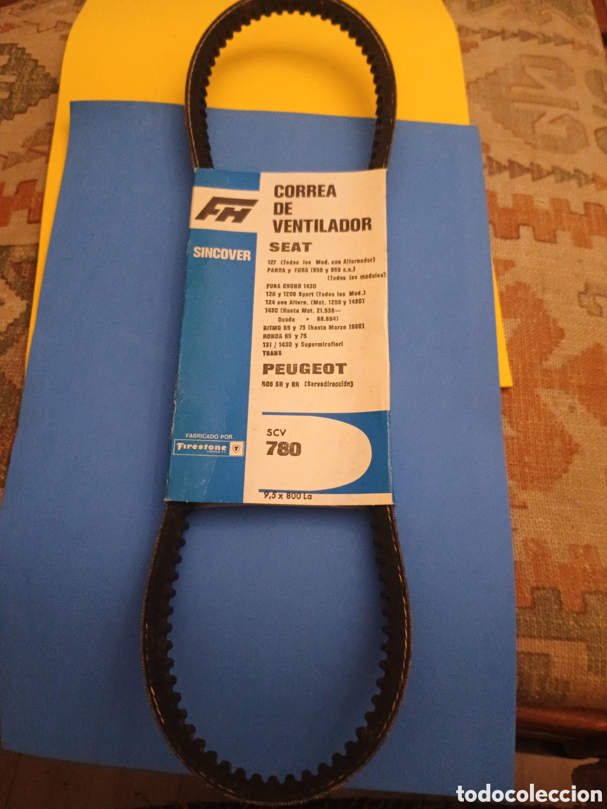 Segunda mano: CORREA DE VENTILADOR PEUGEOT SEAT RONDA