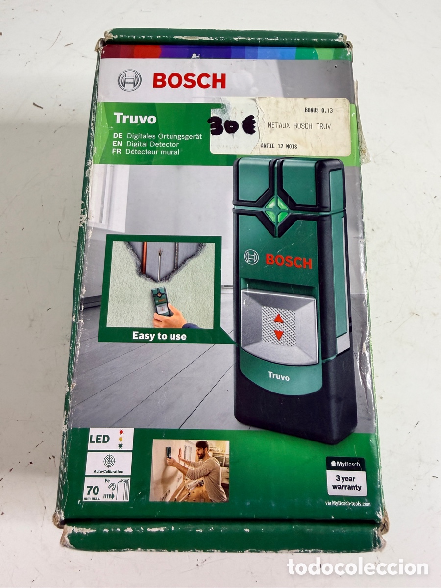 Segunda mano: Bosch - Detector Digital Truvo como nuevo