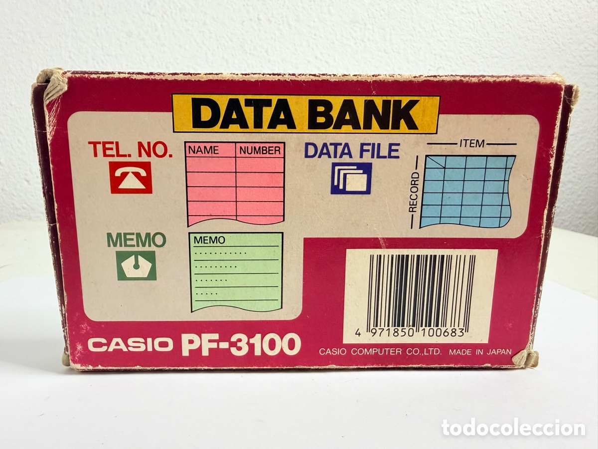 Segunda mano: Vintage Casio PF-3100 Data Bank Super Memory Computer Japan Untested - Foto 2