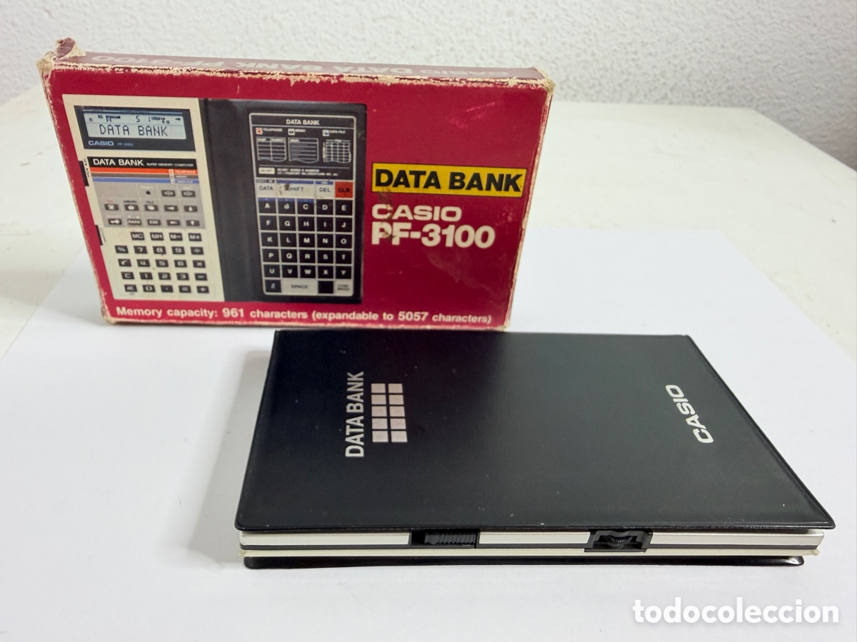 Segunda mano: Vintage Casio PF-3100 Data Bank Super Memory Computer Japan Untested - Foto 3