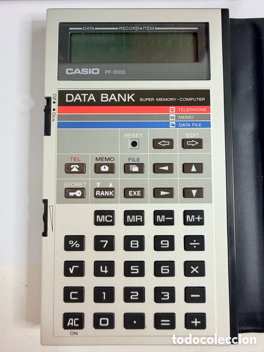 Segunda mano: Vintage Casio PF-3100 Data Bank Super Memory Computer Japan Untested - Foto 6