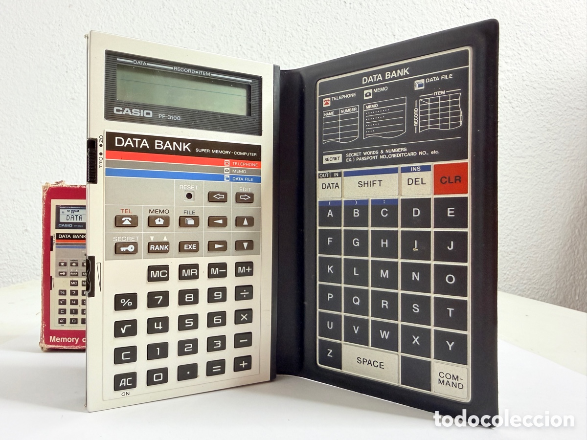 Segunda mano: Vintage Casio PF-3100 Data Bank Super Memory Computer Japan Untested - Foto 8