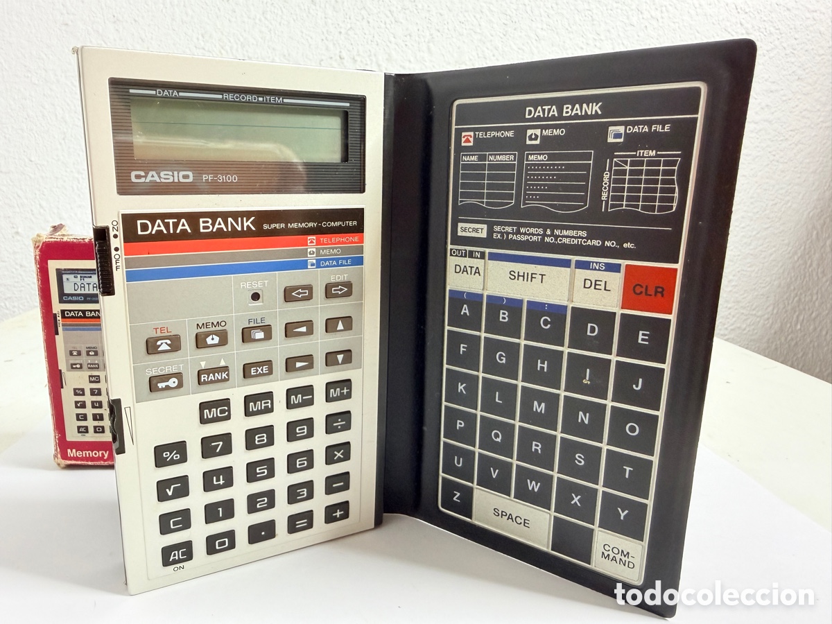 Segunda mano: Vintage Casio PF-3100 Data Bank Super Memory Computer Japan Untested - Foto 9