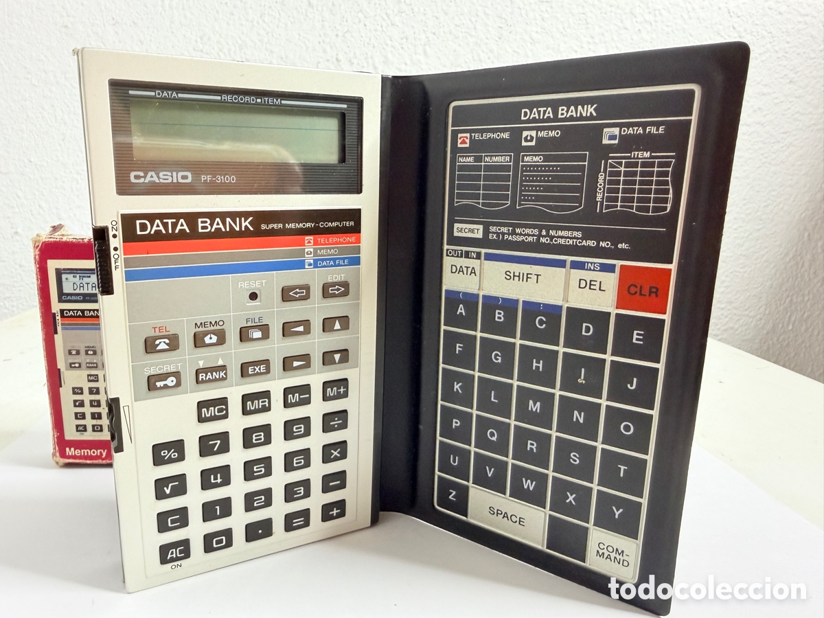 Segunda mano: Vintage Casio PF-3100 Data Bank Super Memory Computer Japan Untested - Foto 10