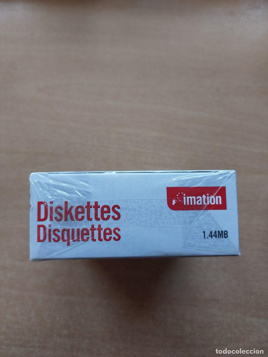 Segunda mano: Pack 10 Disquetes Imation 2HD 1.44MB. Precinto original - Foto 4