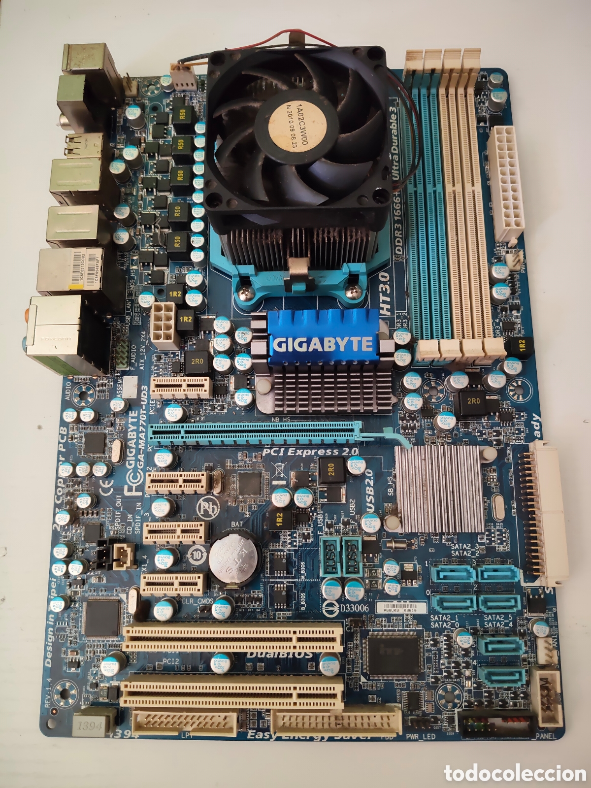 Segunda mano: Placa base gigabyte Ga-ma770t-ud3