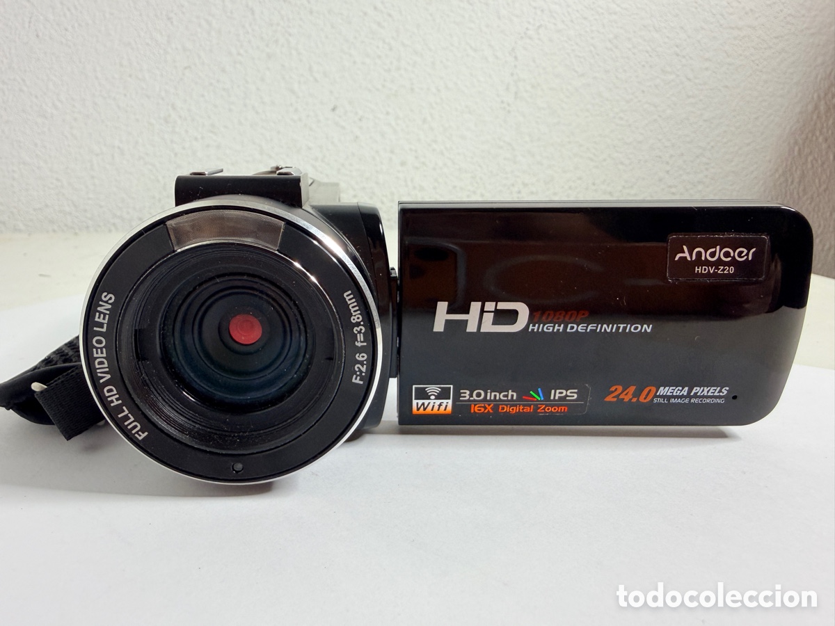Segunda mano: Andoer HDV-Z20 Video Camera 24 Megapixel HD Sin Cables Carga