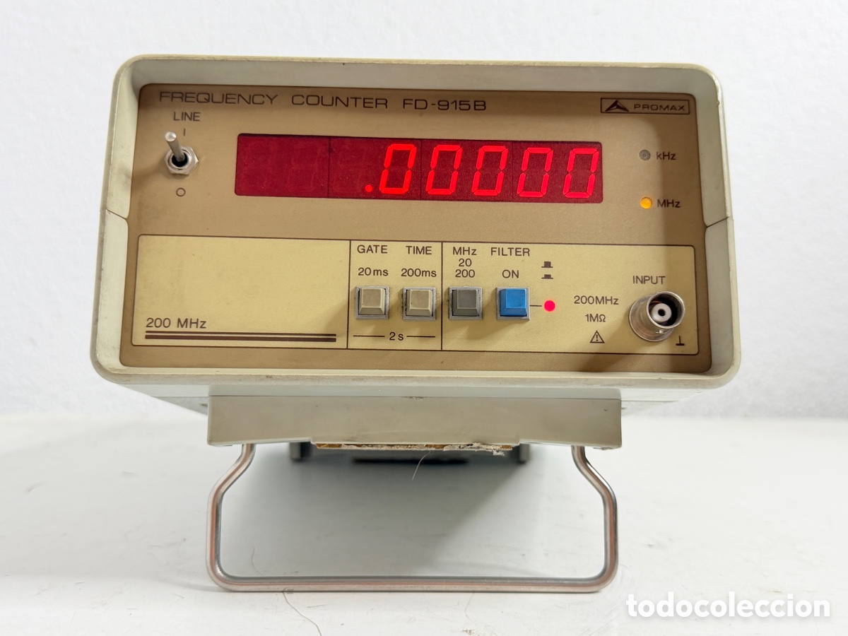 Segunda mano: frecuenc&iacute;metro digital Promax FD-915B - Foto 2
