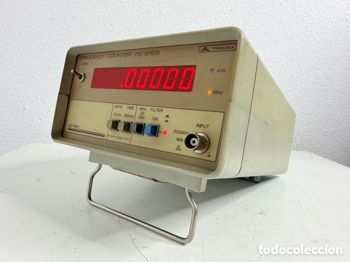 Segunda mano: frecuenc&iacute;metro digital Promax FD-915B - Foto 6