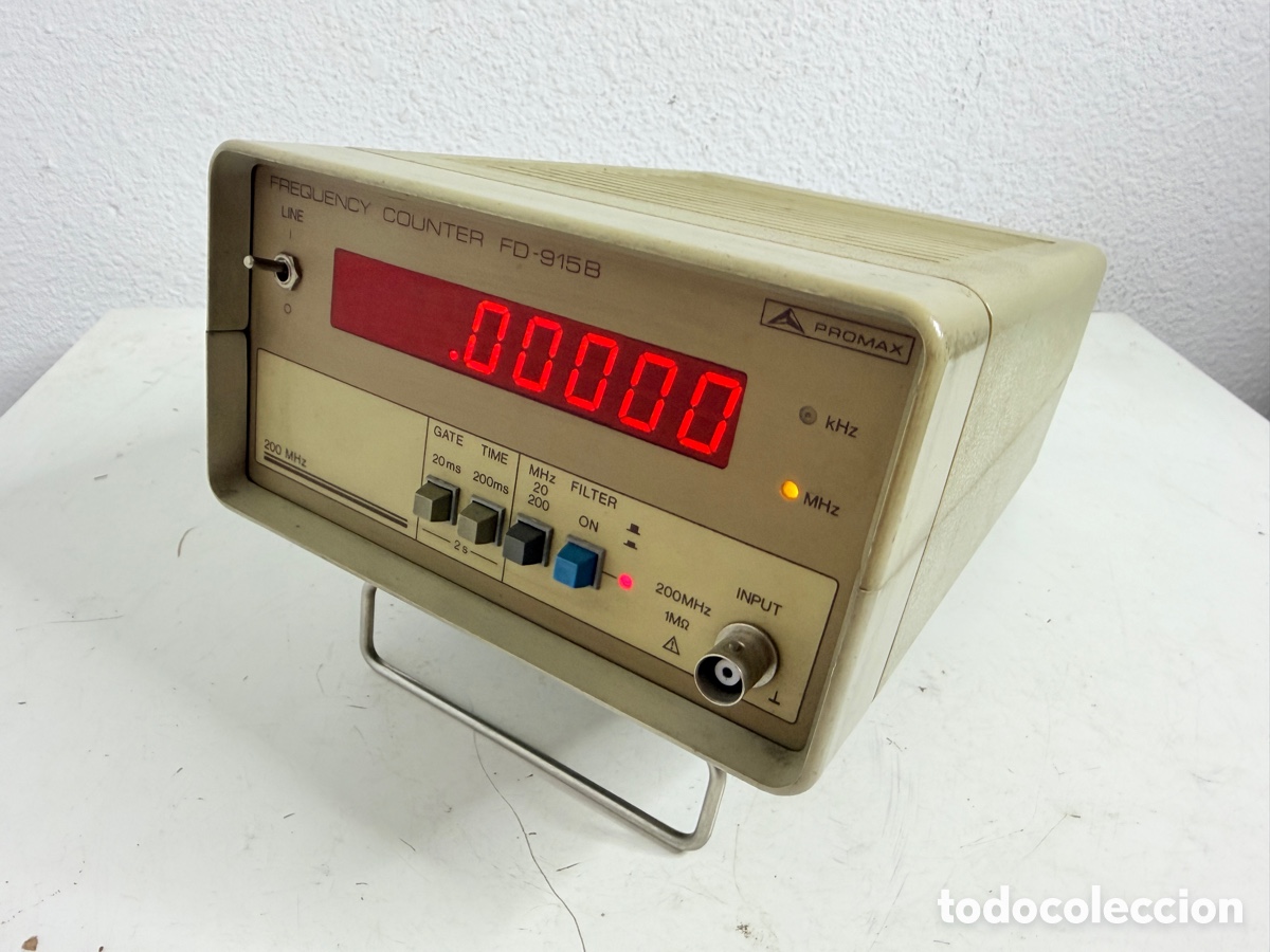 Segunda mano: frecuenc&iacute;metro digital Promax FD-915B - Foto 7