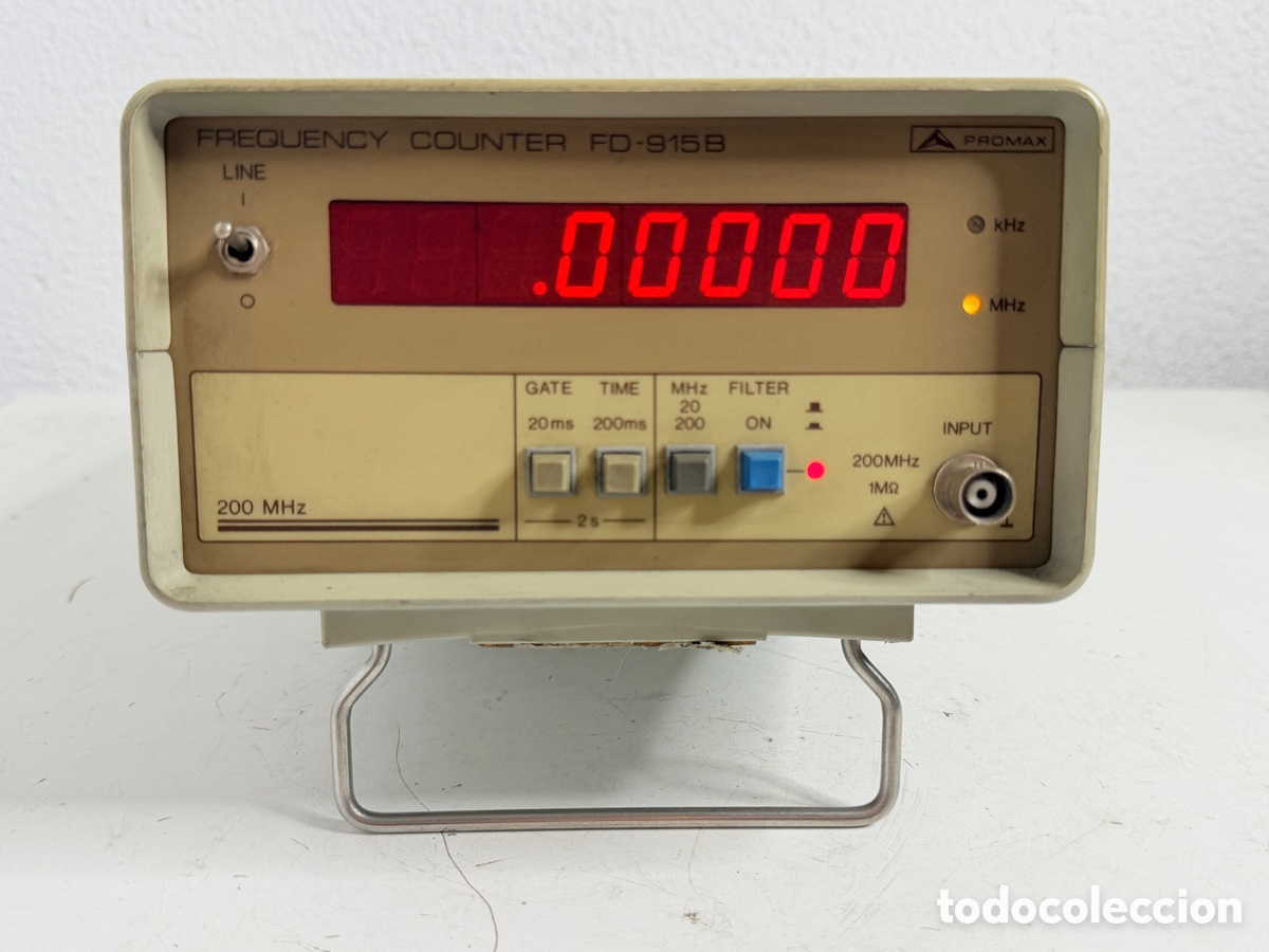 Segunda mano: frecuenc&iacute;metro digital Promax FD-915B - Foto 1