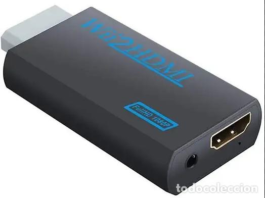 Segunda mano: Adaptador Video y Audio de Wii a HDMI FullHD-TV Salida Audio Jack 1080p