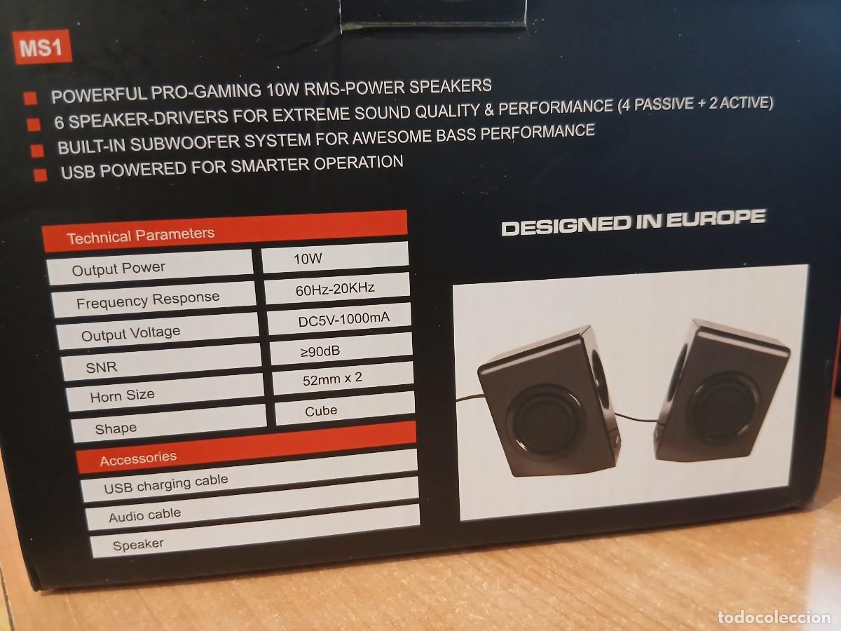 Segunda mano: Altavoces Mars Gaming MS1 Multimedia - Foto 4