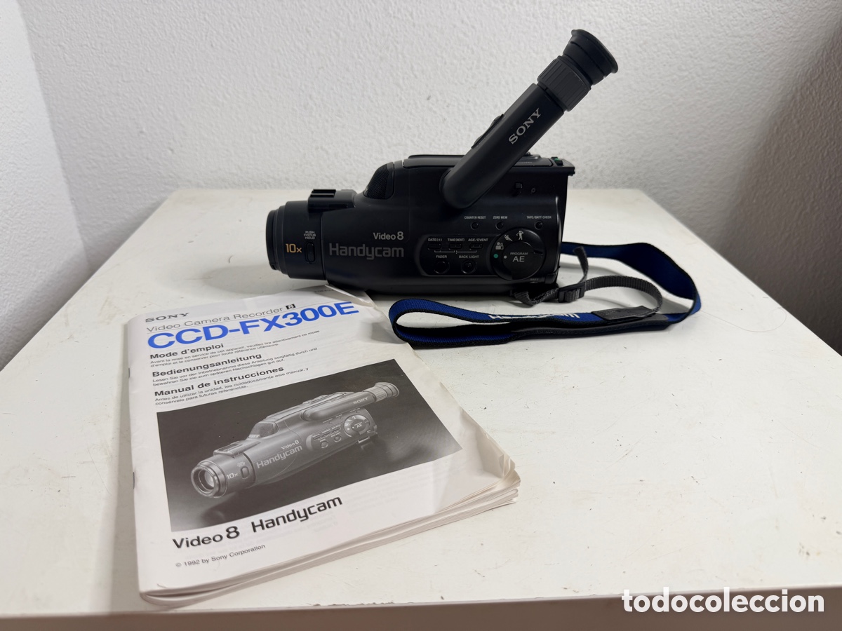 Segunda mano: Sony CCD-FX300E Handycam Camcorder Video 8 PAL Black Camera No Probada