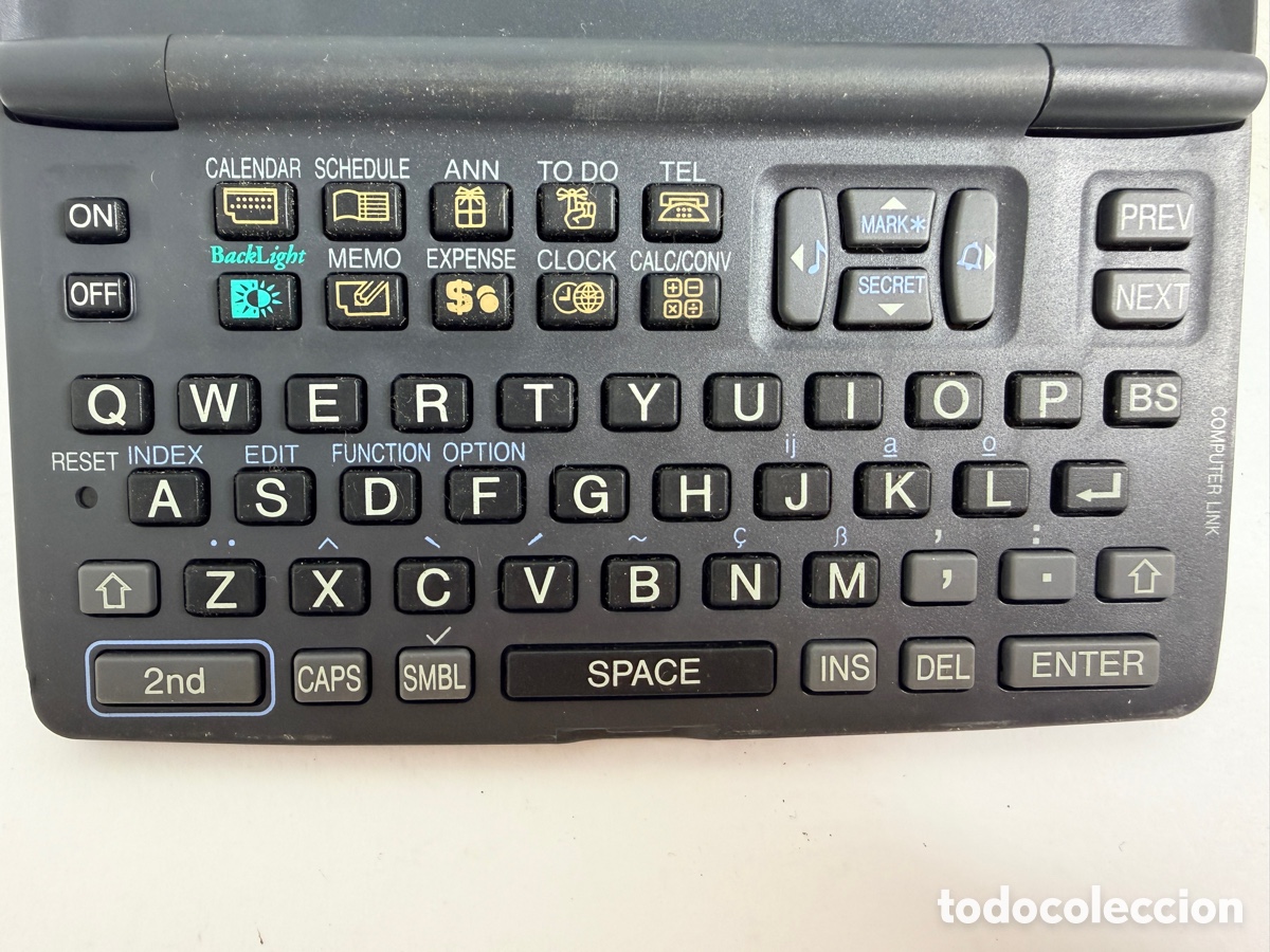 Segunda mano: Vintage 80s SHARP ZQ-476M Electronic Organizer 128 KB - Foto 3