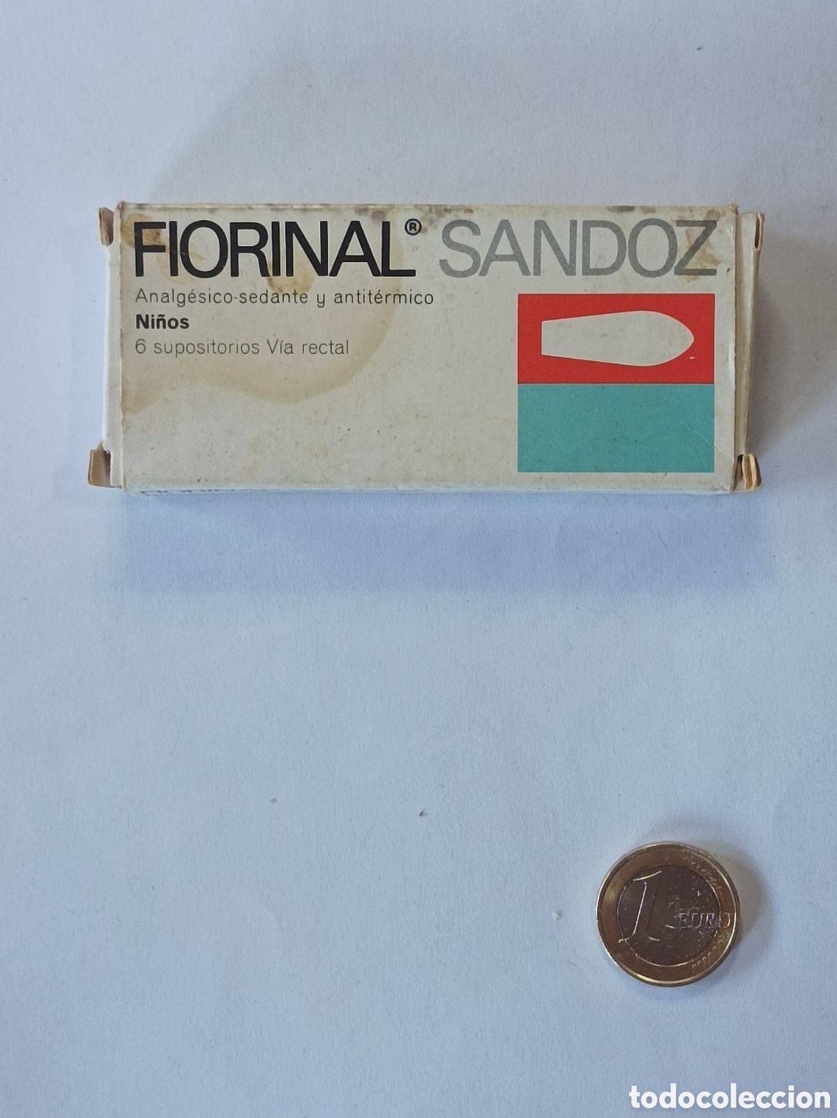 Segunda mano: FIORINAL SANDOZ. MEDICAMENTO ANTIGUO. - Foto 2