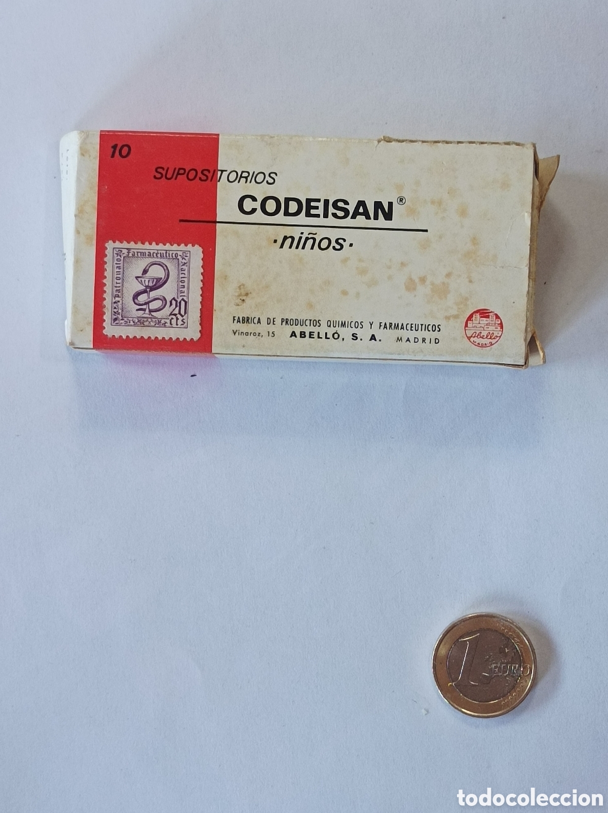 Segunda mano: CODEISAN NI&Ntilde;OS. ABELLO. MEDICAMENTO ANTIGUO. - Foto 2