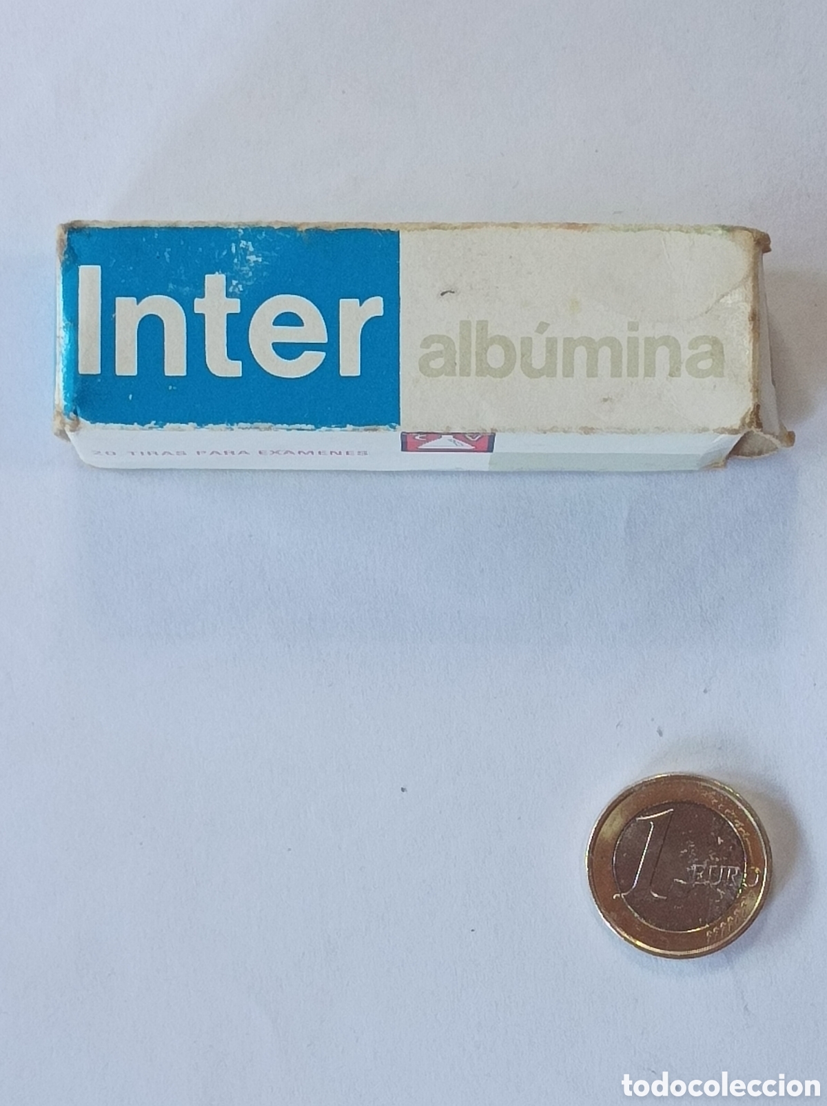Segunda mano: INTER ALBUMINA. CARULLA VEKAR. MEDICAMENTO ANTIGUO.