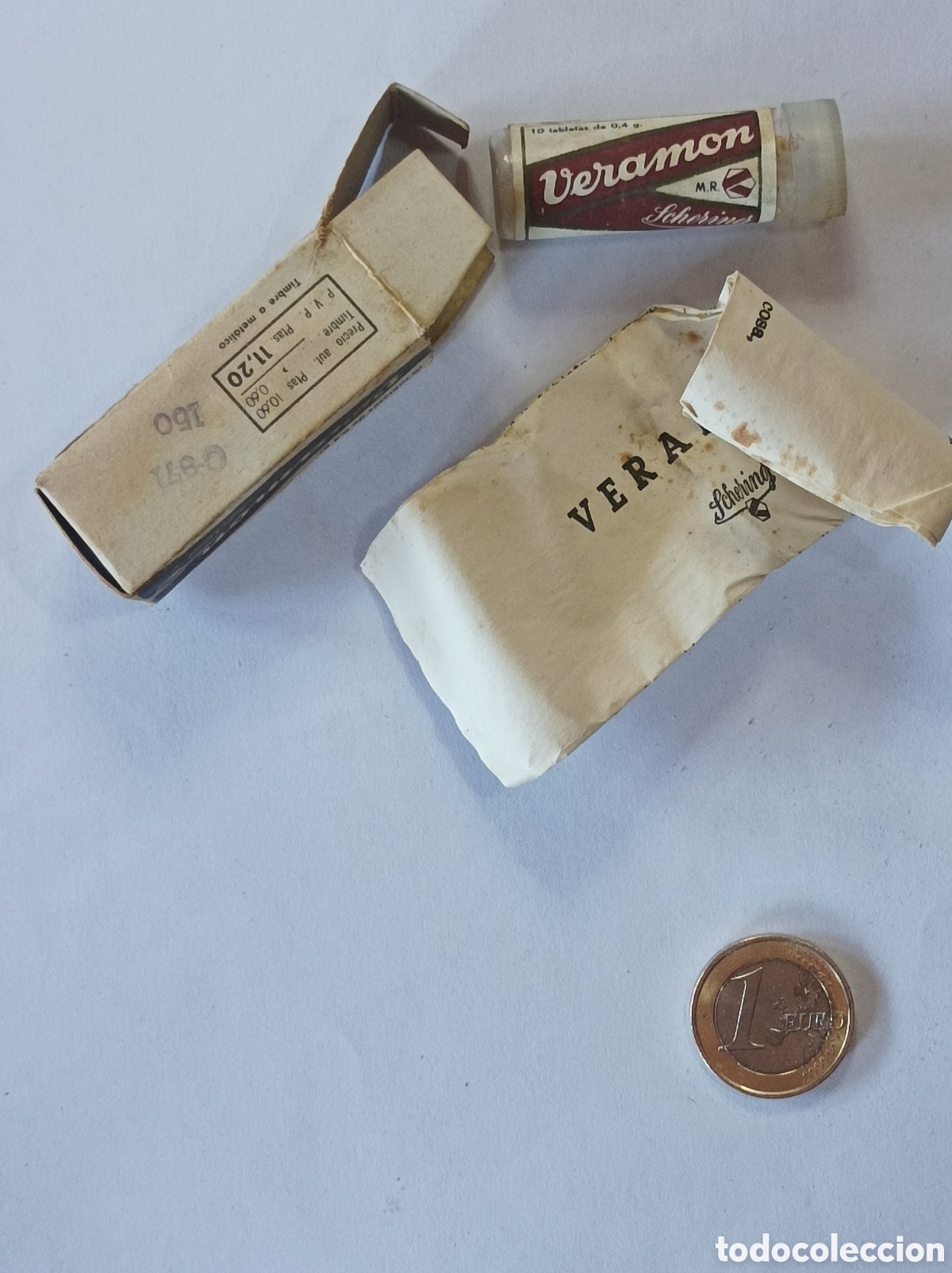 Segunda mano: VERAMON. SCHERING. MEDICAMENTO ANTIGUO. - Foto 3
