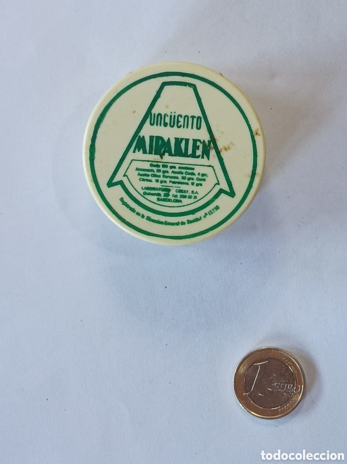 Seconda Mano: UNG&Uuml;ENTO MIRAKLEN. MEDICAMENTO ANTIGUO.