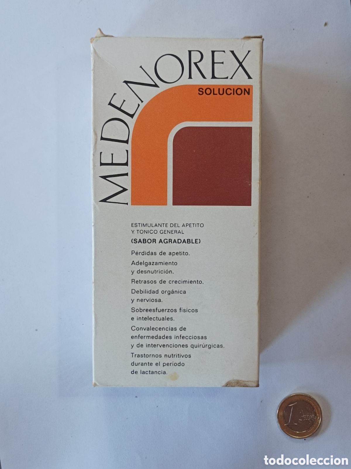 Seconda Mano: MEDENOREX. LABORATORIO MEDEA. MEDICAMENTO ANTIGUO.