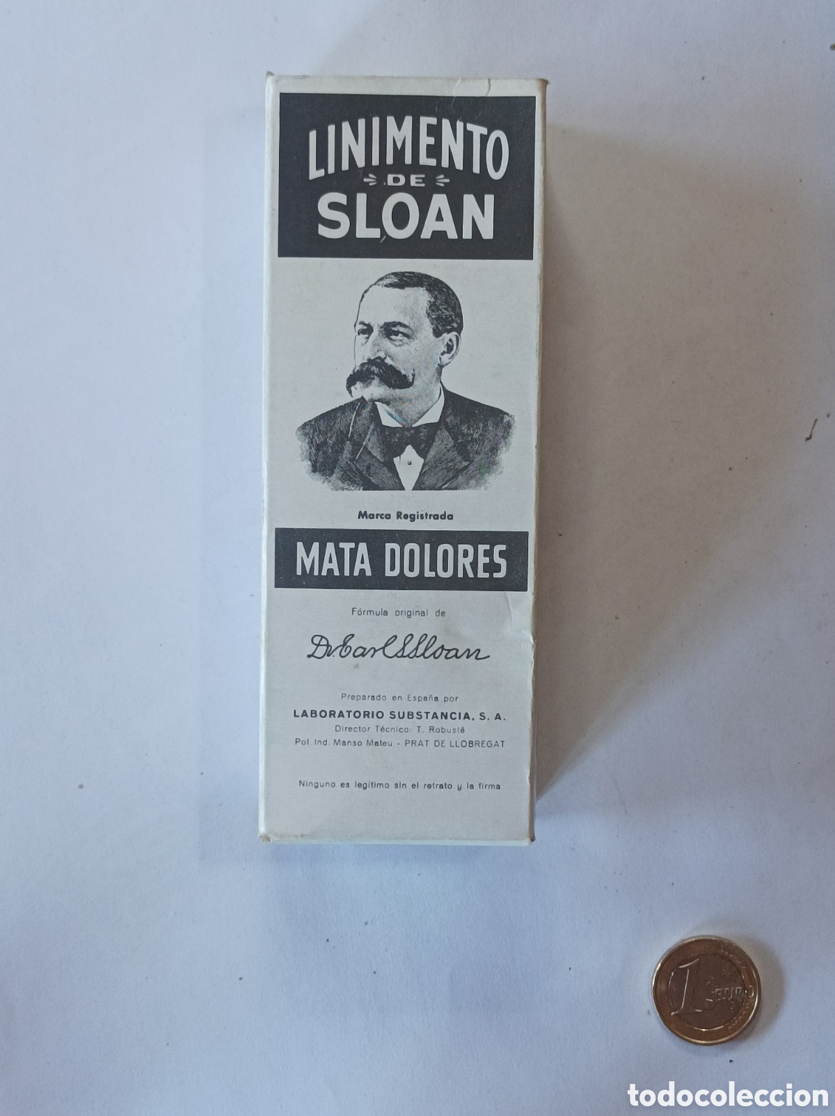 Seconda Mano: LINIMENTO DE SLOAN. MEDICAMENTO ANTIGUO.