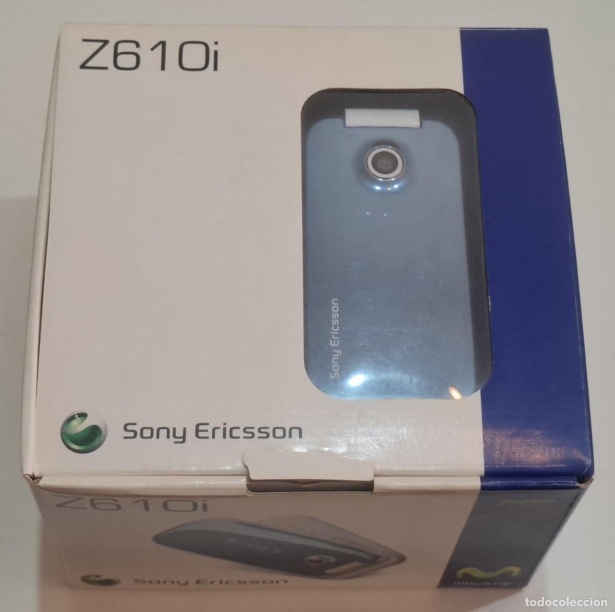 Segunda mano: TELEFONO M&Oacute;VIL SONY ERICSSON Z610I EN SU CAJA ORIGINAL