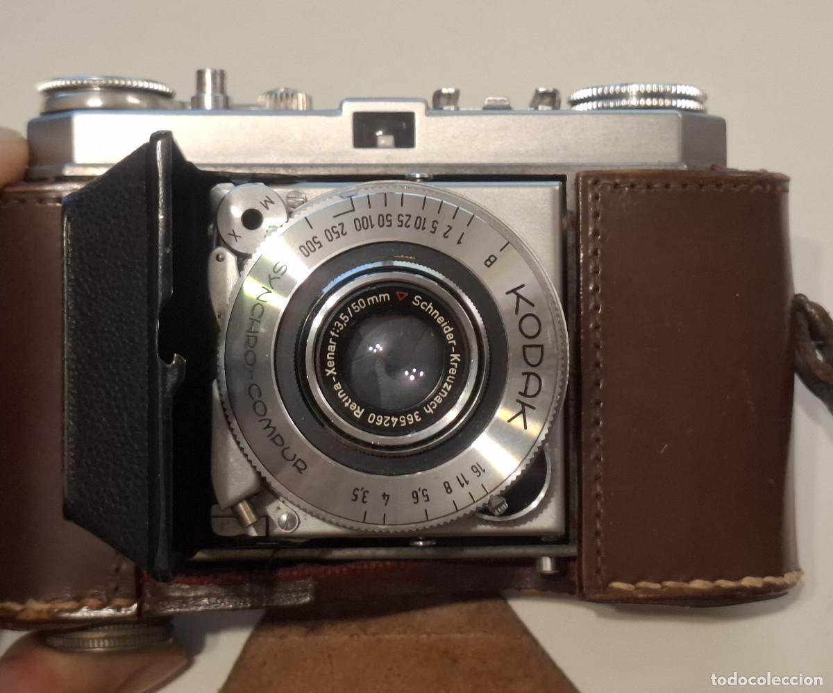 Segunda mano: VINTAGE C&Aacute;MARA DE FOTOS KODAK &rdquo;RETINA&rdquo; Ia 35 MM, SCHNEIDER-KREUZNACH 50 MM CON ESTUCHE