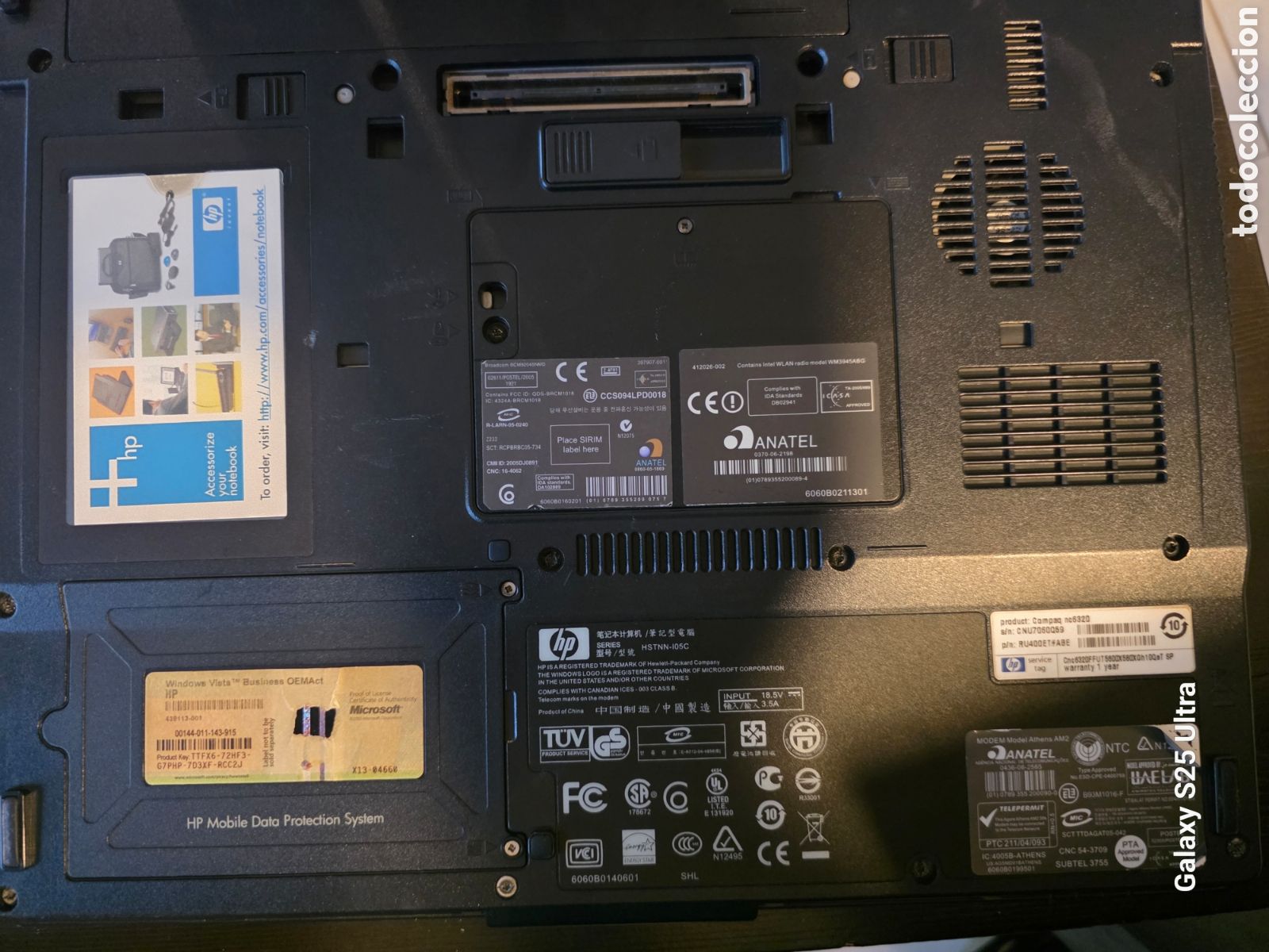 Segunda mano: VIEJO HP COMPAQ NC 6320..LEER - Foto 8
