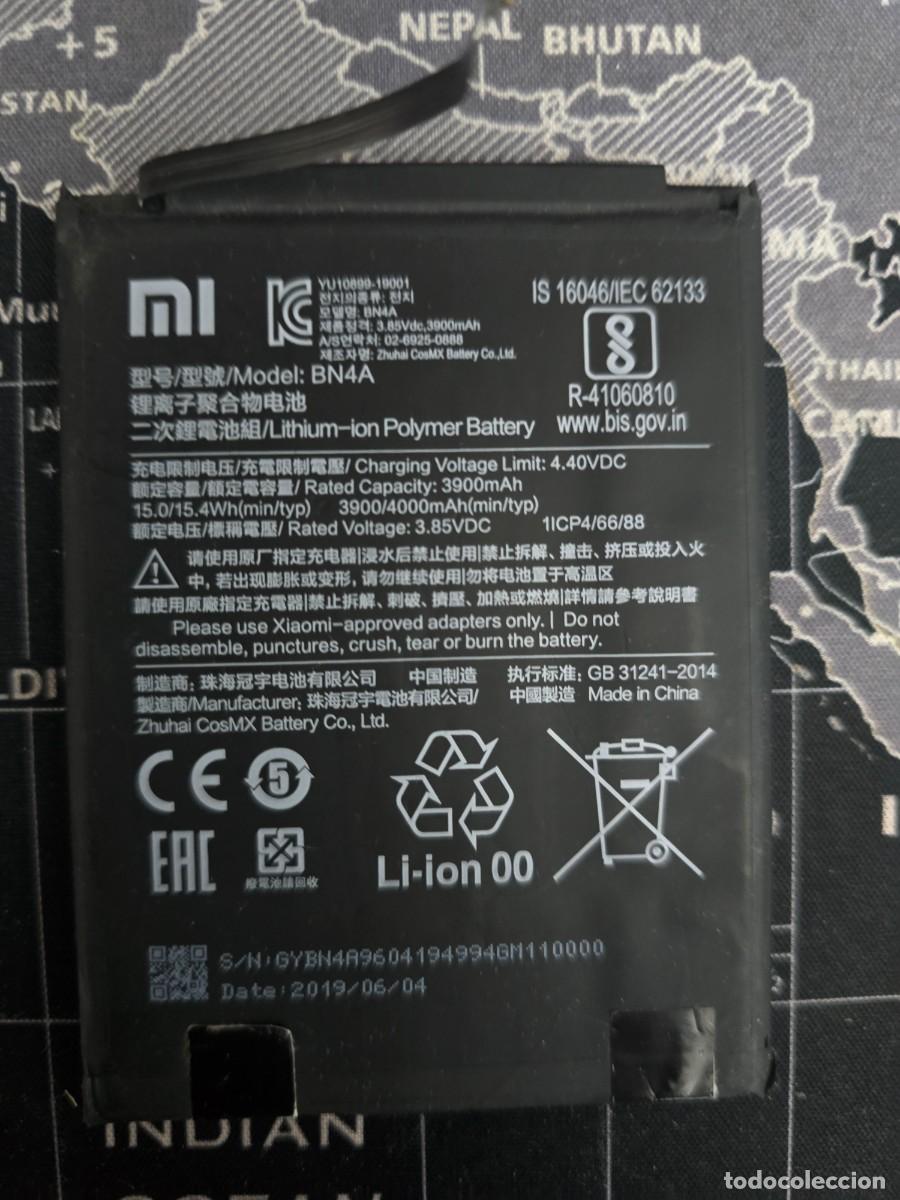 Segunda mano: Bater&iacute;a Original Xiaomi BN4A 4000mAh Redmi Note 7 / 7 Pro / 7S