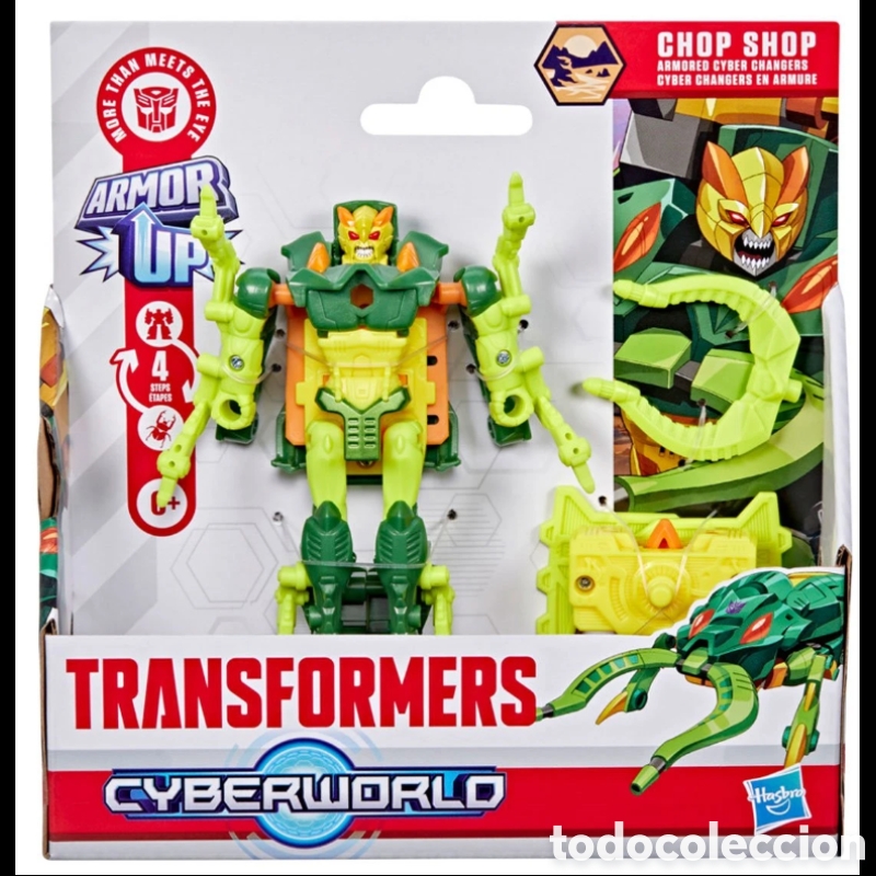 Second-Hand: Transformers Cyberworld Chop Shop Cyber Changers Grado A
