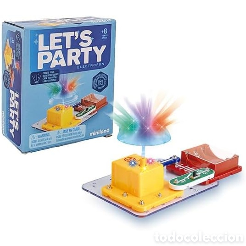 Second-Hand: Kit de electricidad Miniland Let's Party Electrofun Grado A