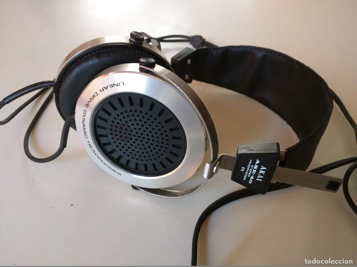 Segunda mano: AURICULARES VINTAGE AKAI ASE40 JAPON 70