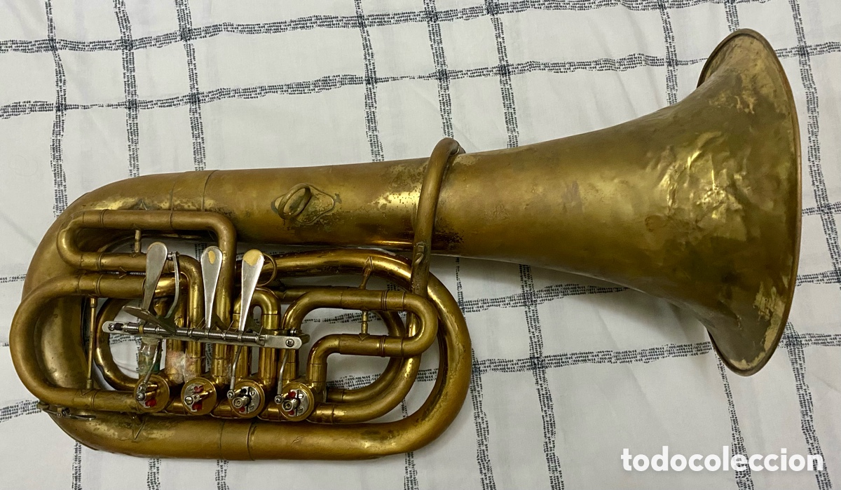 Segunda mano: Tuba o Bombardino para restaurar.
