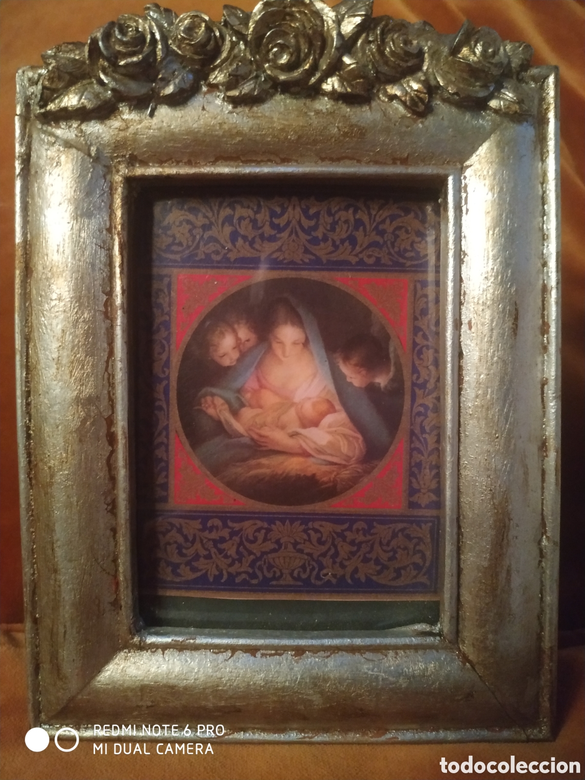 Segunda mano: Marco de fotos en pan de plata - Foto 1