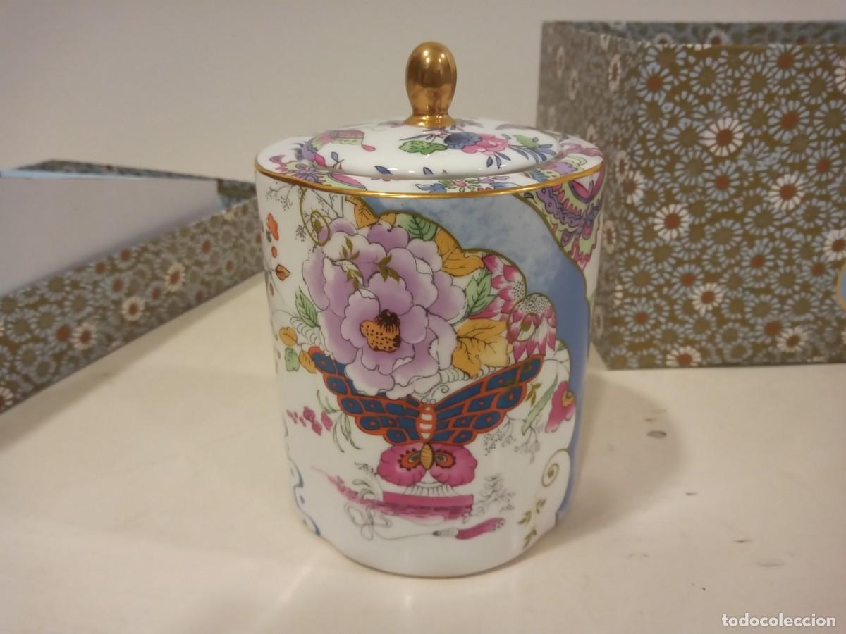 Segunda mano: FRASCO PARA T&Eacute; CAFE WEDGWOOD BUTTERFLY BLOOM NUEVO CAJA