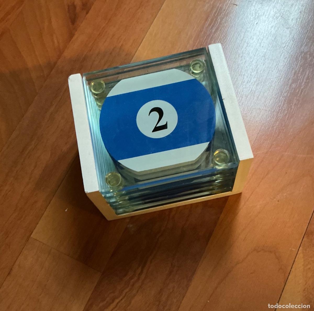 Segunda mano: 6 posavasos estilo bolas de billar. - Foto 3