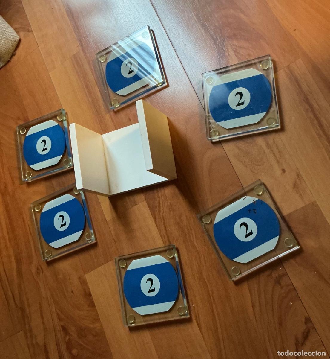 Segunda mano: 6 posavasos estilo bolas de billar. - Foto 6