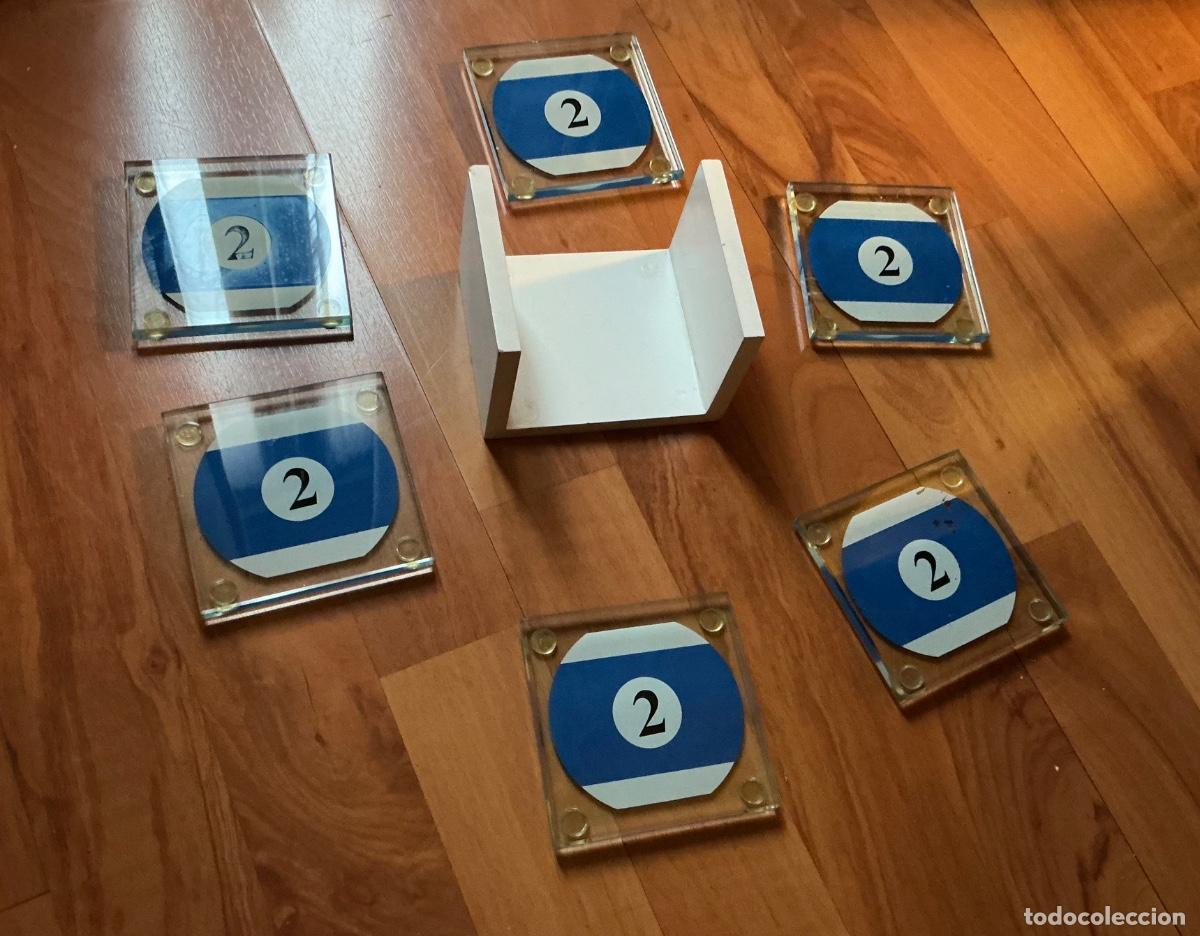 Segunda mano: 6 posavasos estilo bolas de billar. - Foto 7