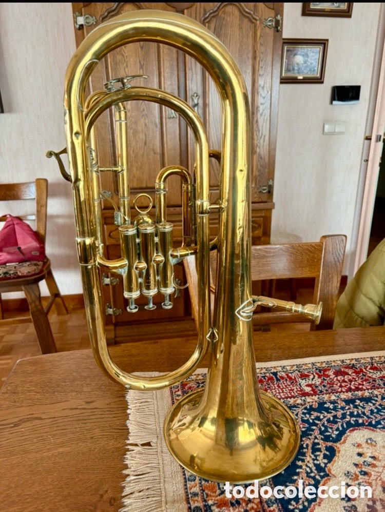 Segunda mano: Tuba antigua procedente de B&eacute;lgica.