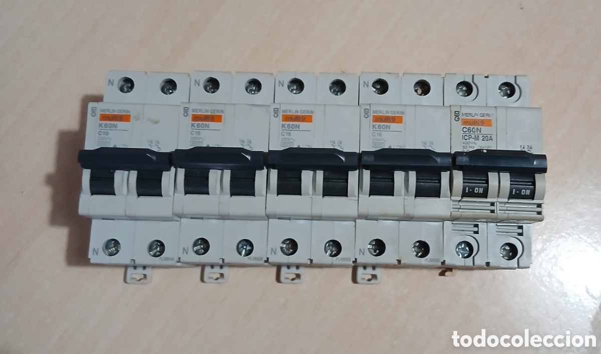 Segunda mano: 8 mecanismos electricos contador - Foto 2