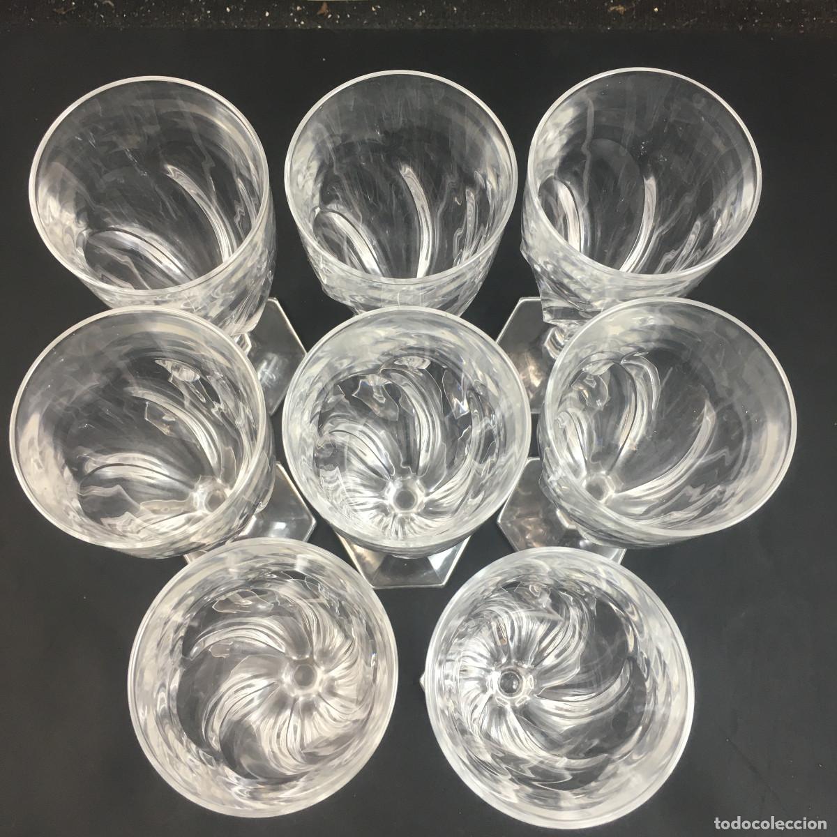 Segunda mano: Lote 8 copas de cristal. Cristal D&acute;arques. Modelo Orsay. - Foto 2