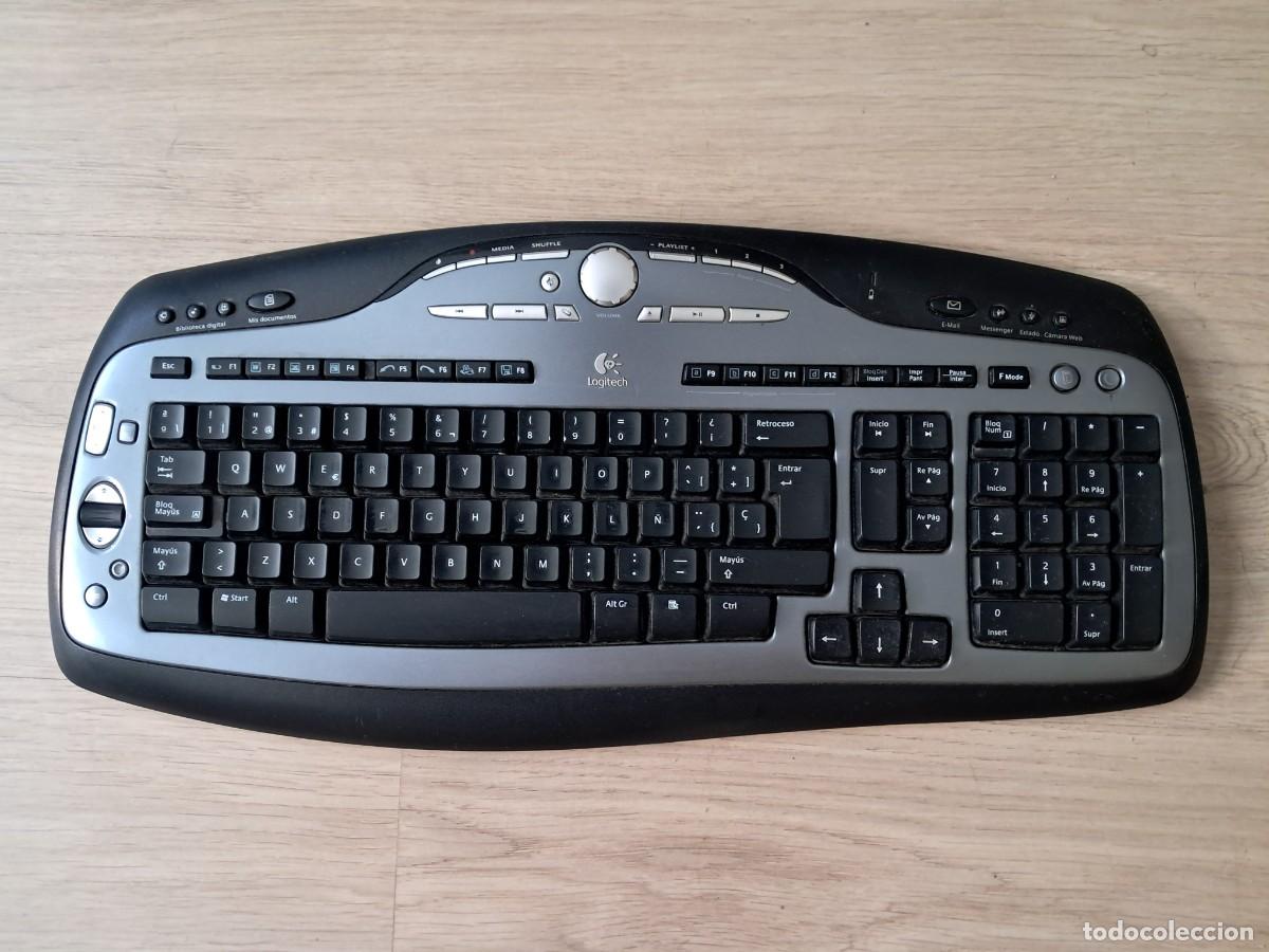 Segunda mano: Teclado Logitech Cordless Desktop MX3000.