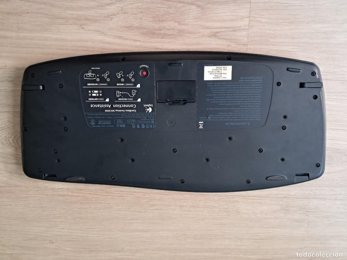 Segunda mano: Teclado Logitech Cordless Desktop MX3000. - Foto 2
