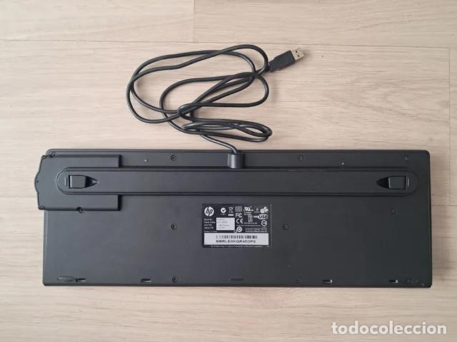 Segunda mano: Teclado HP Lector DNI Electr&oacute;nico Plata - Foto 3